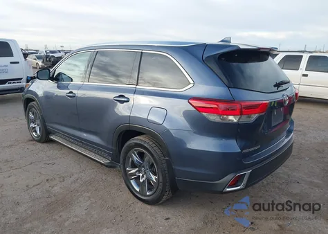 2018 Toyota Highlander Limited Platinum z USA, uszkodzony, nr VIN 5TDDZRFH2JS842877